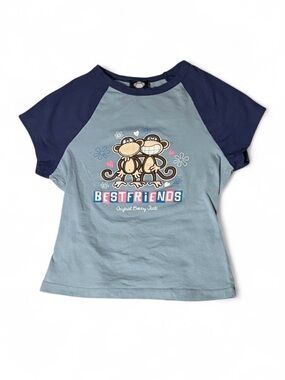 Bobby Jack “Best friends” Y2K Baby Tee